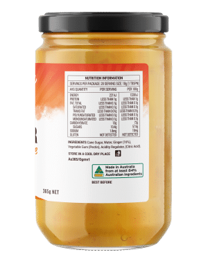 Original Ginger Marmalade Lhs (sans Shadow) Final R5 Nutrition Info