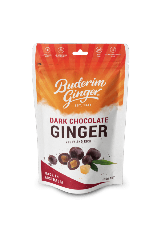 Dark Choc Ginger 150g – Fop Final