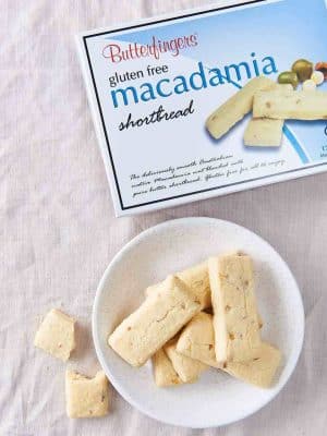 Gluten Free Macadamia Shortbread