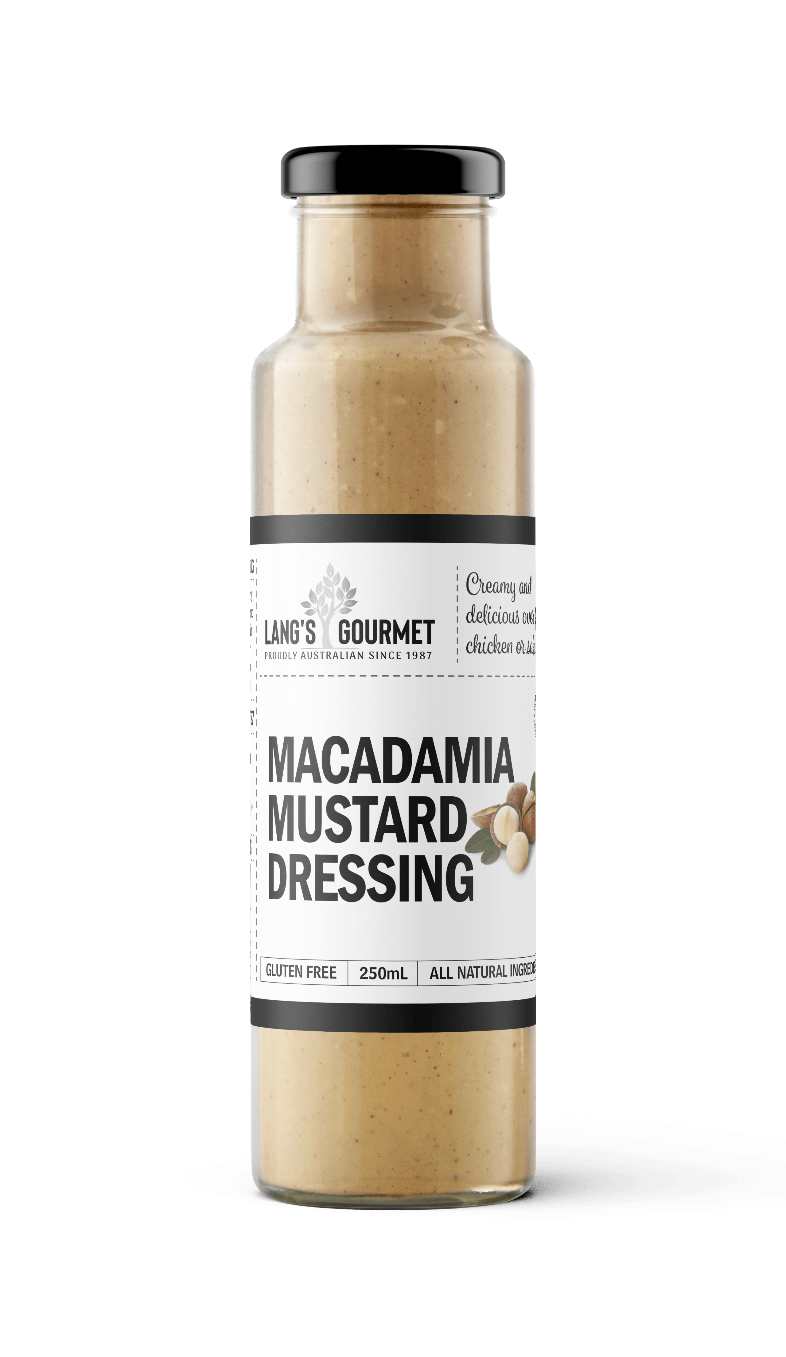 Lang&amp;#39;s Gourmet - Macadamia Mustard Dressing - Ginger Factory Shop