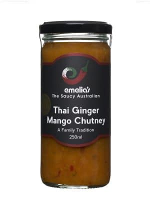 Thai Ginger Mango Chutney