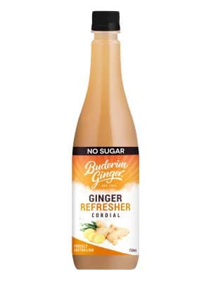 Product No Sugar Ginger Refresher Cordial 750ml
