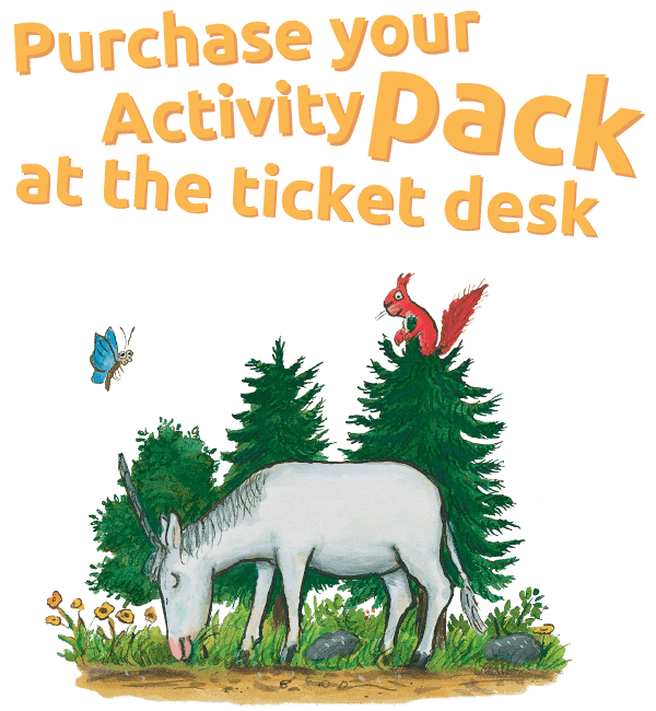 Purchase Your Activity Pack At The Ticket Desk